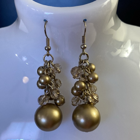 NWOT - Erica Lyons Fashion Jewellery Beaded Necklace and Matching Earring Set - Picture 3 of 6